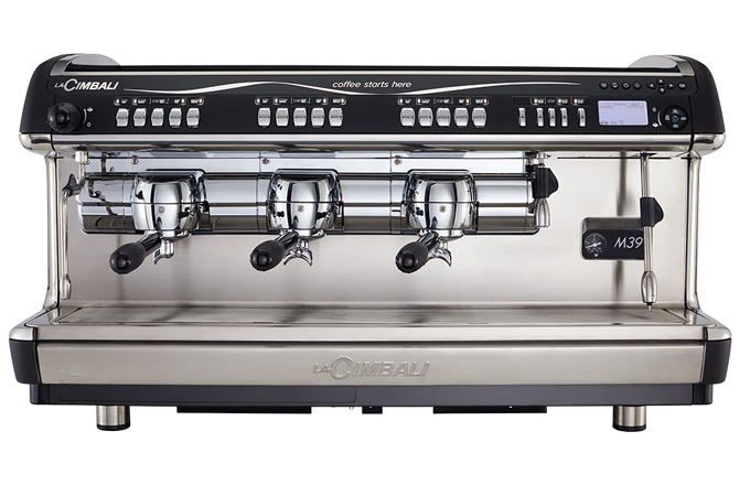 La Cimbali M39 RE three group traditional espresso machine