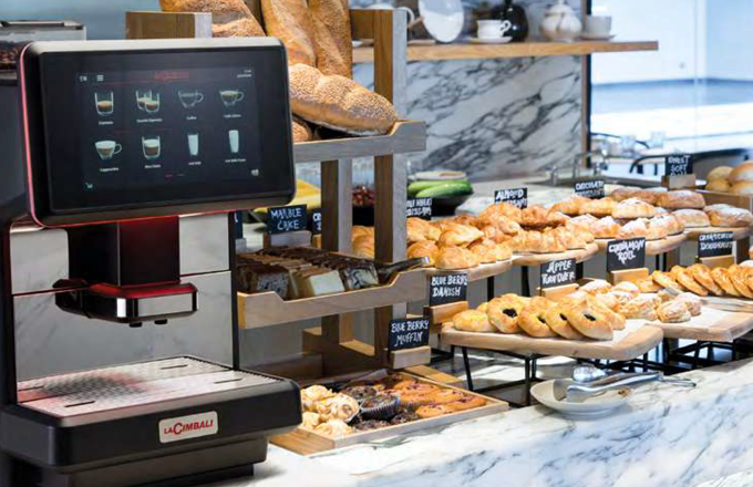 La Cimbali S-Lite bean to cup machine